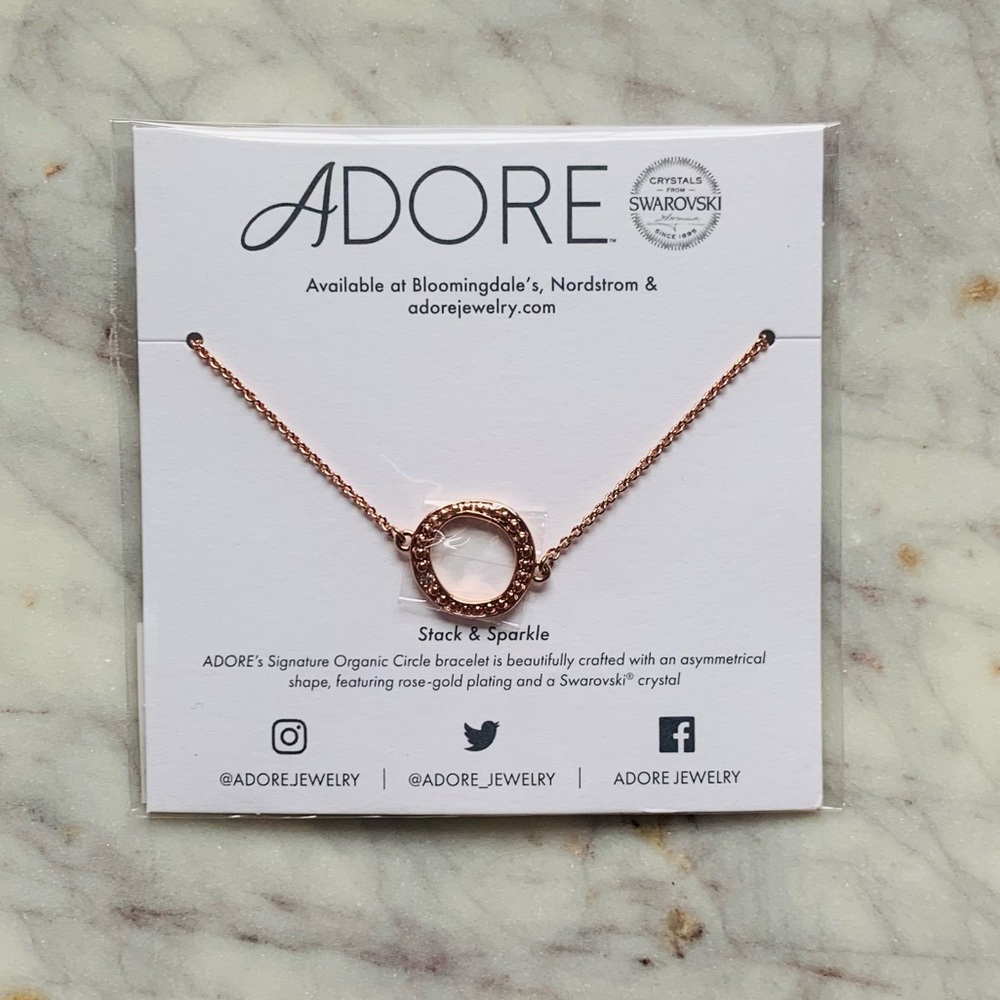 ADORE Stack and Sparkle Necklace